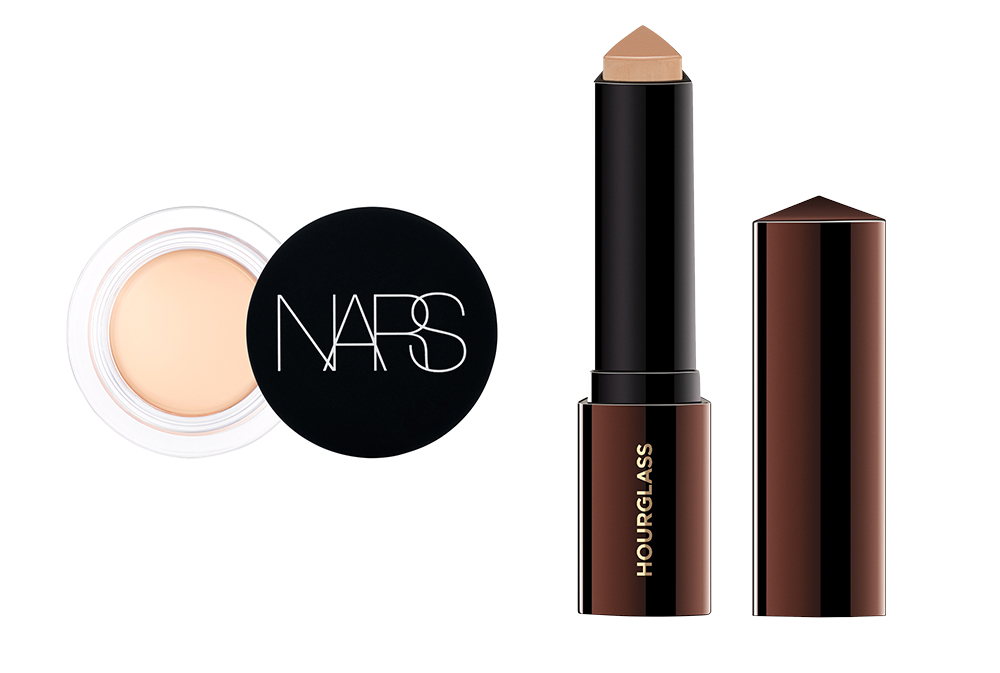 Soft Matte Complete Concealer from Nars, Vanish Seamless Finish Foundation Stick from Hourglass